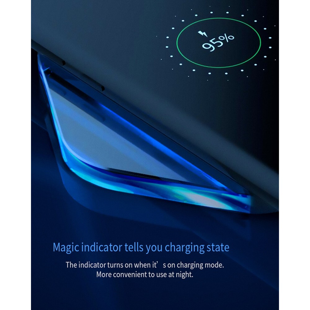 Magische kubus snelle draadloze Qi-oplader (Fast Charge Edition)