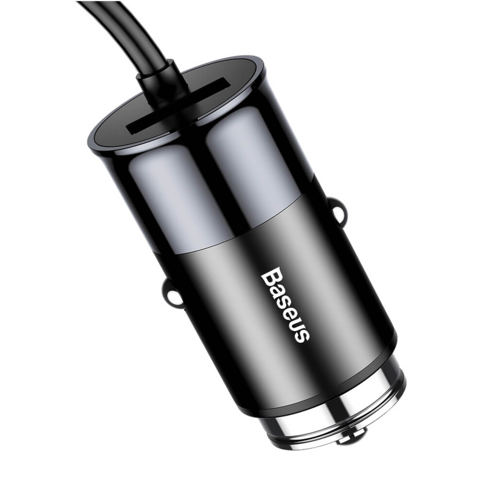 Cargador de coche 4,8A vehículo 2 en 1 Cable Apple Lightning tipo C (1,5 m)