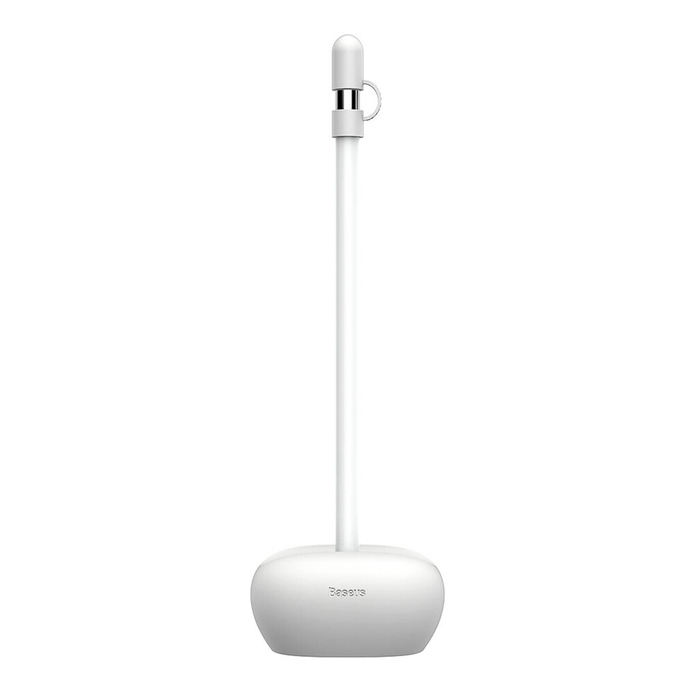 Soporte de silicona para lápiz Apple - Blanco