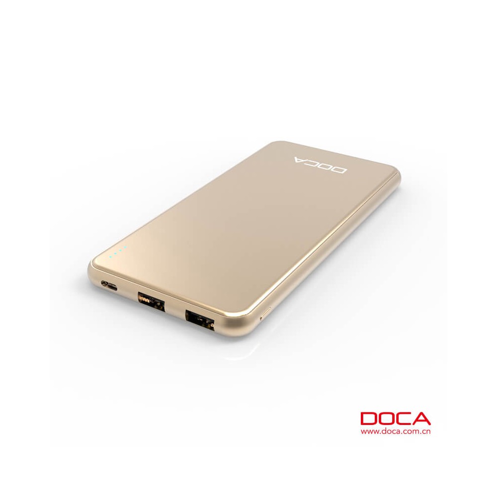 Powerbanka DOCA D607 10 000 mAh Ultradünn