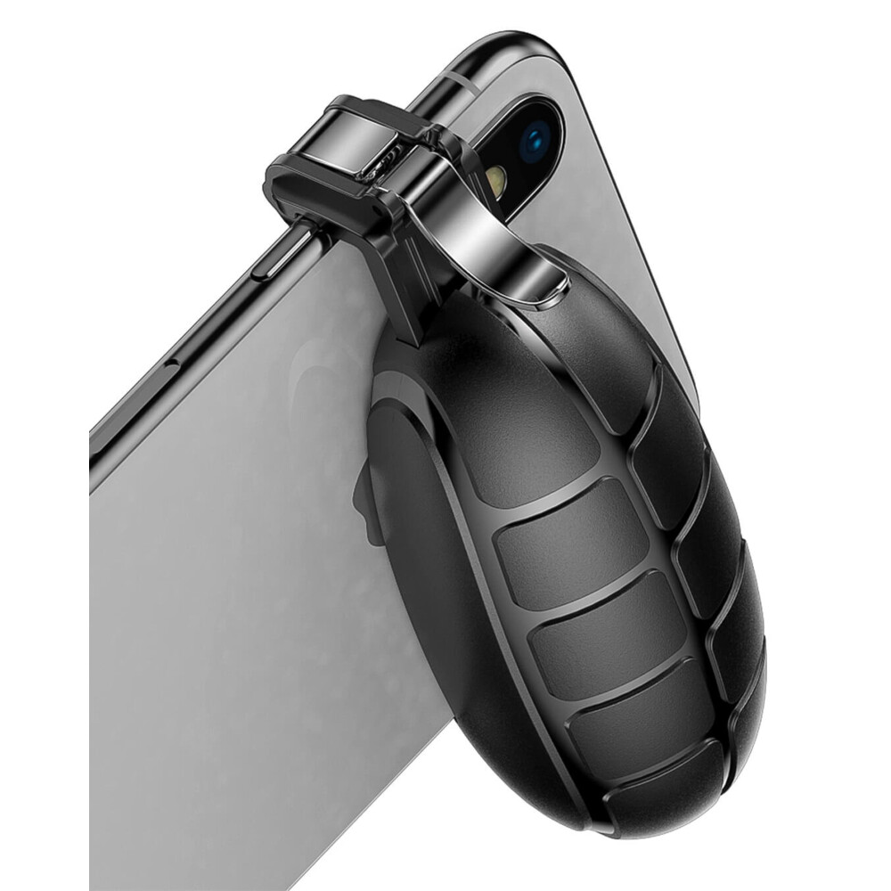 Empuñaduras portátiles granate para juegos de teléfonos móviles
