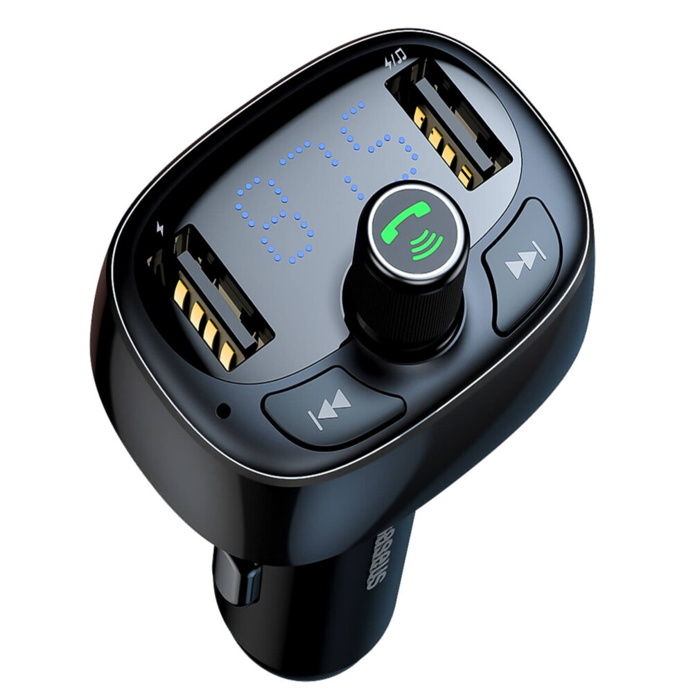 Cargador MP3 Bluetooth Coche Dual 3.4 USB QC 3.0