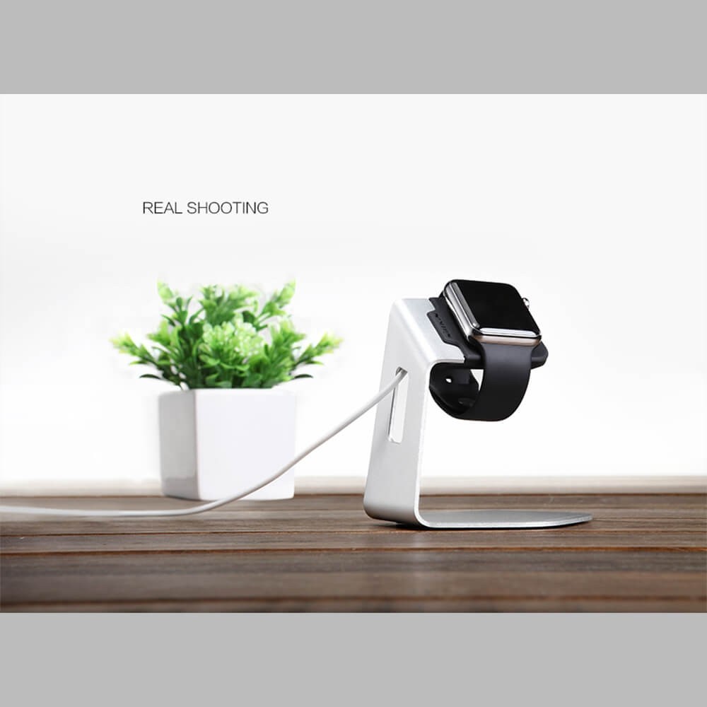 Apple Watch C·Stand Qi laddare dockningsstation i aluminium
