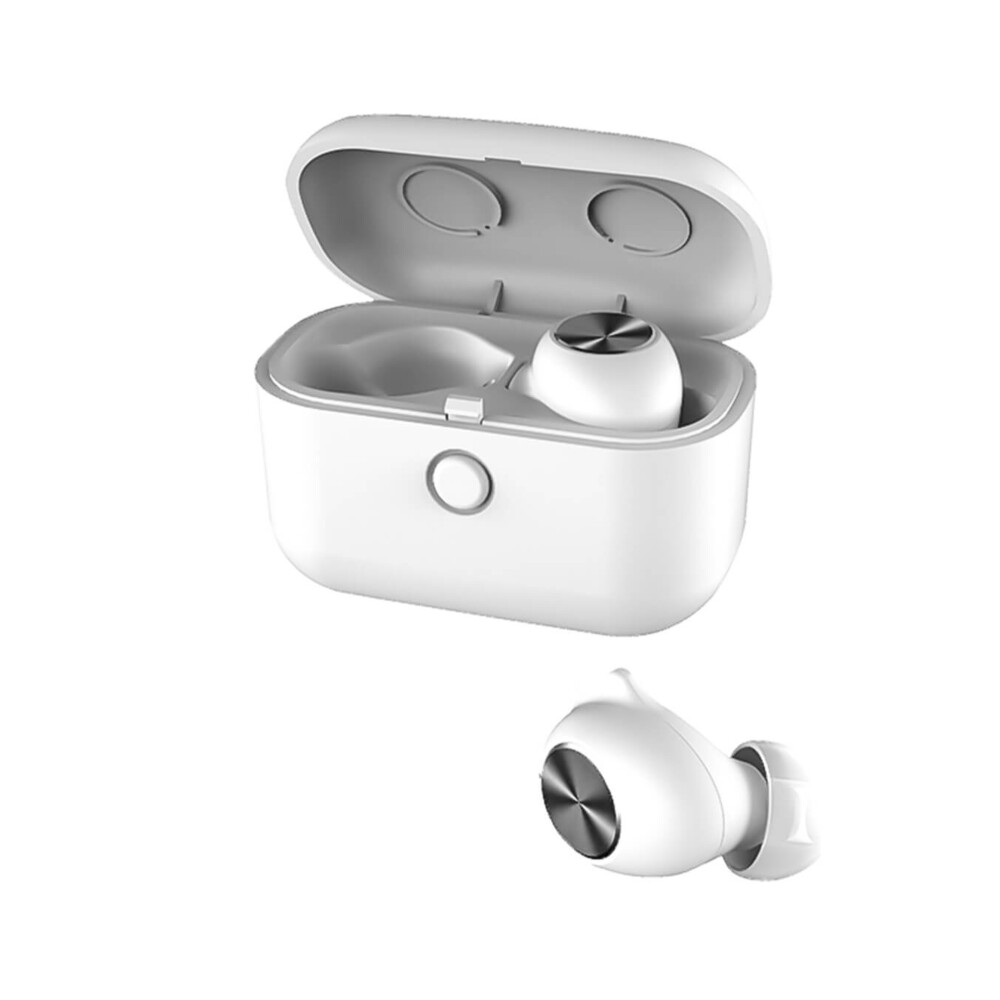 TWS18 TWS Auriculares Inalámbricos Kopfhörer Bluetooth 5.0-Blanco