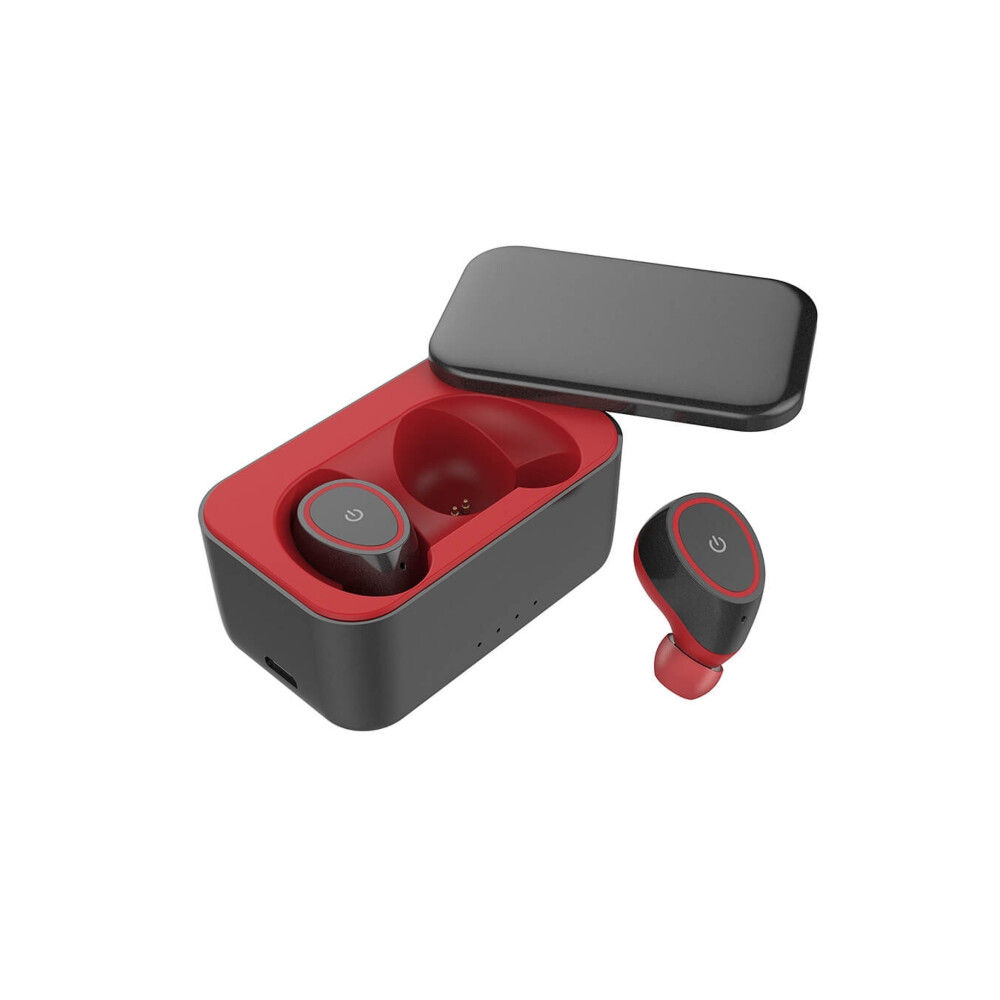 TWS12 TWS Auriculares Inalámbricos Kopfhörer Bluetooth 5.0-Negro