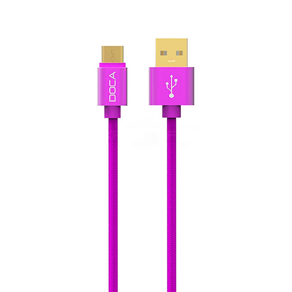 Android Doca Kabel USB Naar Type-C 1m 2.4A Datenkabel
