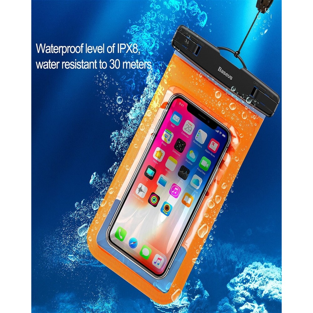 Waterproof universal smartphone protective cover IPX8 (30 meters)