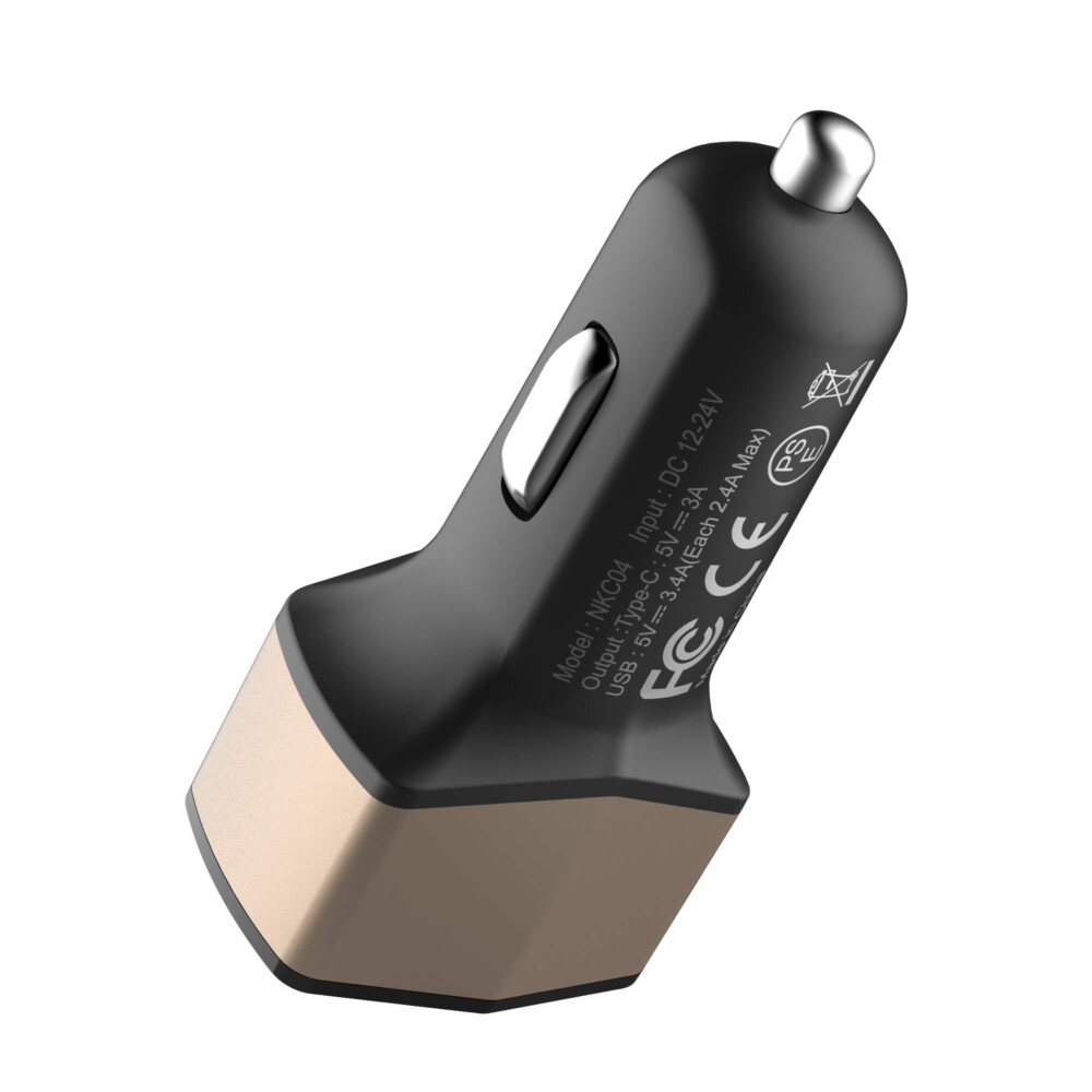 Cargador de coche Celerity QC 3.0 Max 6.4A 32W (3USB)