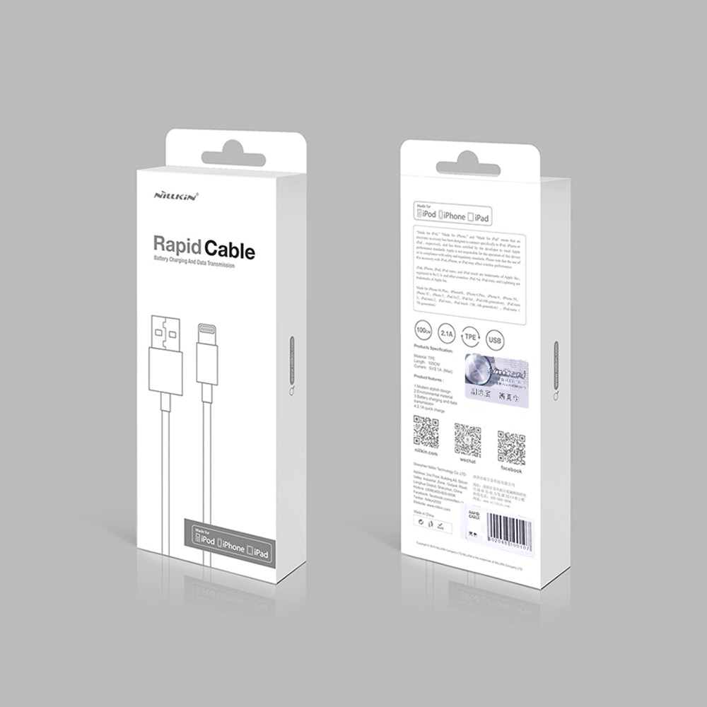 NILLKIN Apple iPhone Yıldırım Hızlı Kablosu