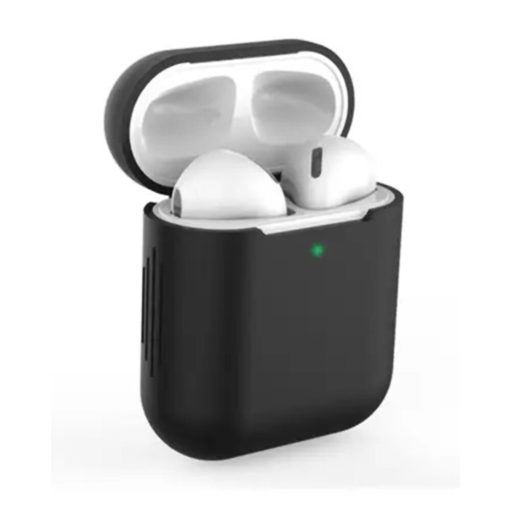 Funda protectora de silicona con cargador inalámbrico Qi de Apple AirPods