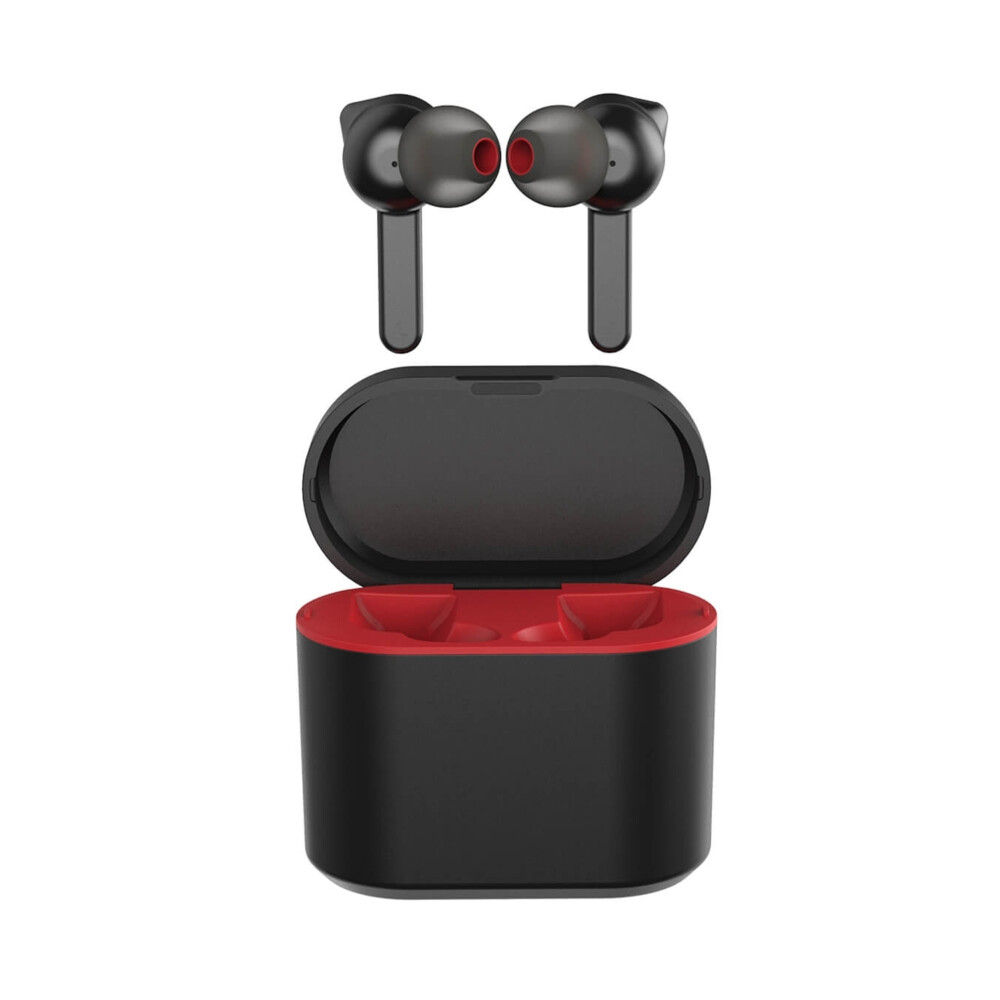 TWS04 TWS Auriculares inalámbricos Kopfhörer Bluetooth 5.0-Negro