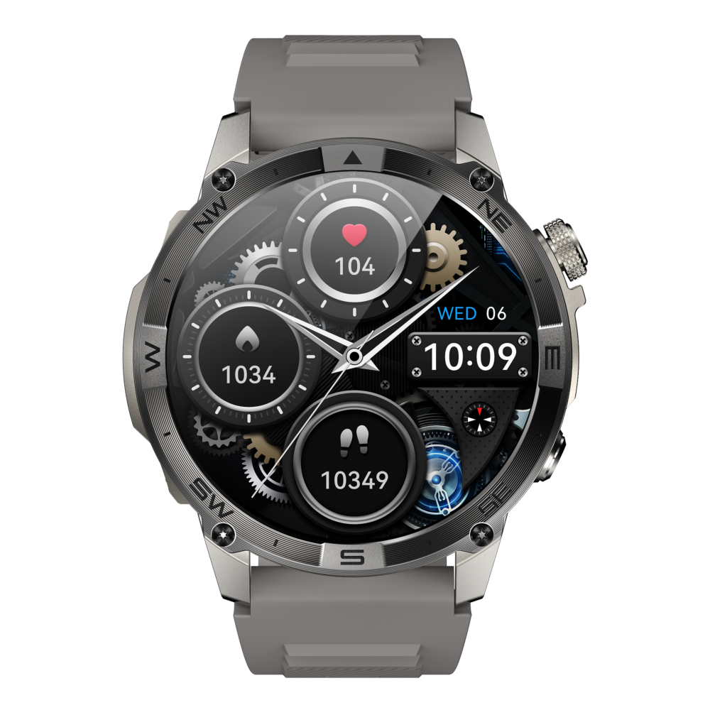 Smartwach GPS Tracking AMOLED Display VG40-Silver