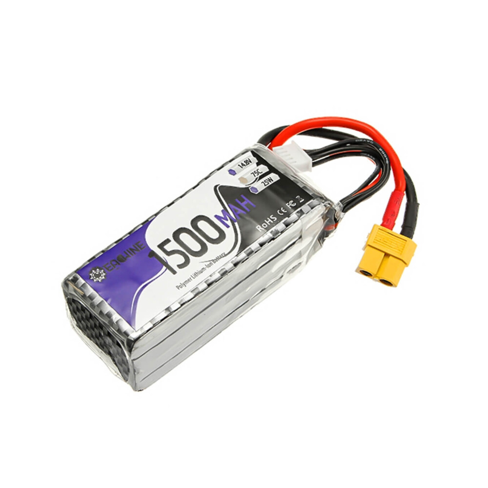 EW FPV Racing Drone 4S 14.8V 1500mAh 75C Batería Lipo XT60
