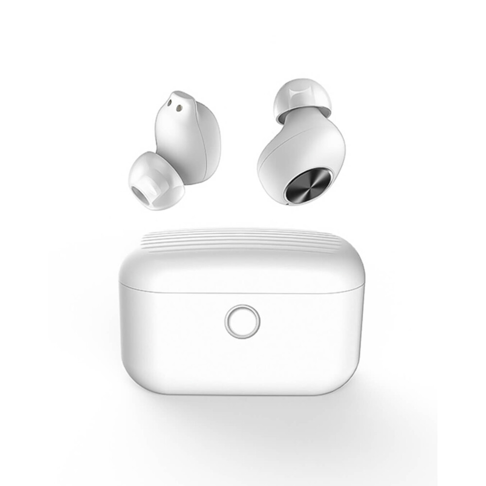 TWS18 TWS Auriculares Inalámbricos Kopfhörer Bluetooth 5.0-Blanco