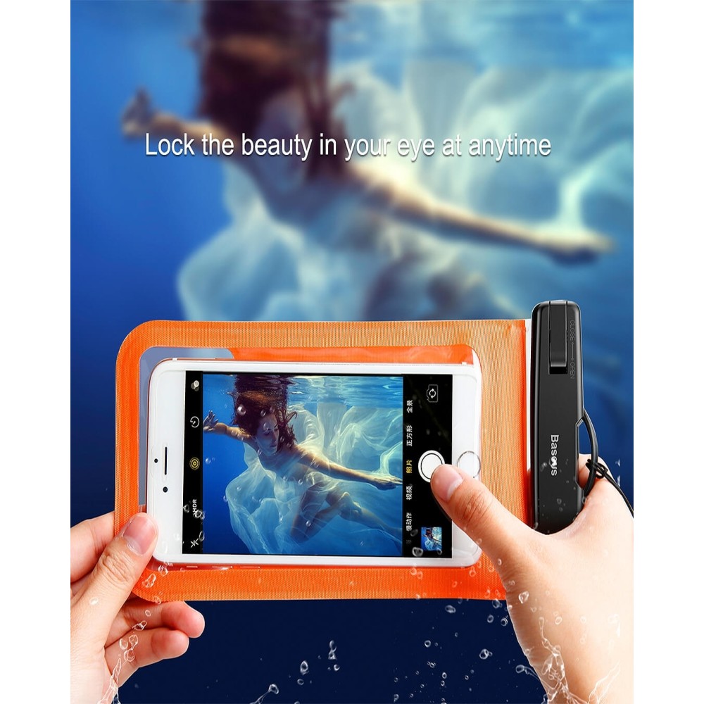 Waterproof universal smartphone protective cover IPX8 (30 meters)