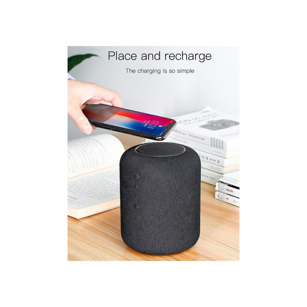 Baseus Encok Bluetooth Lautsprecher E50 mit Qi Ladegerät