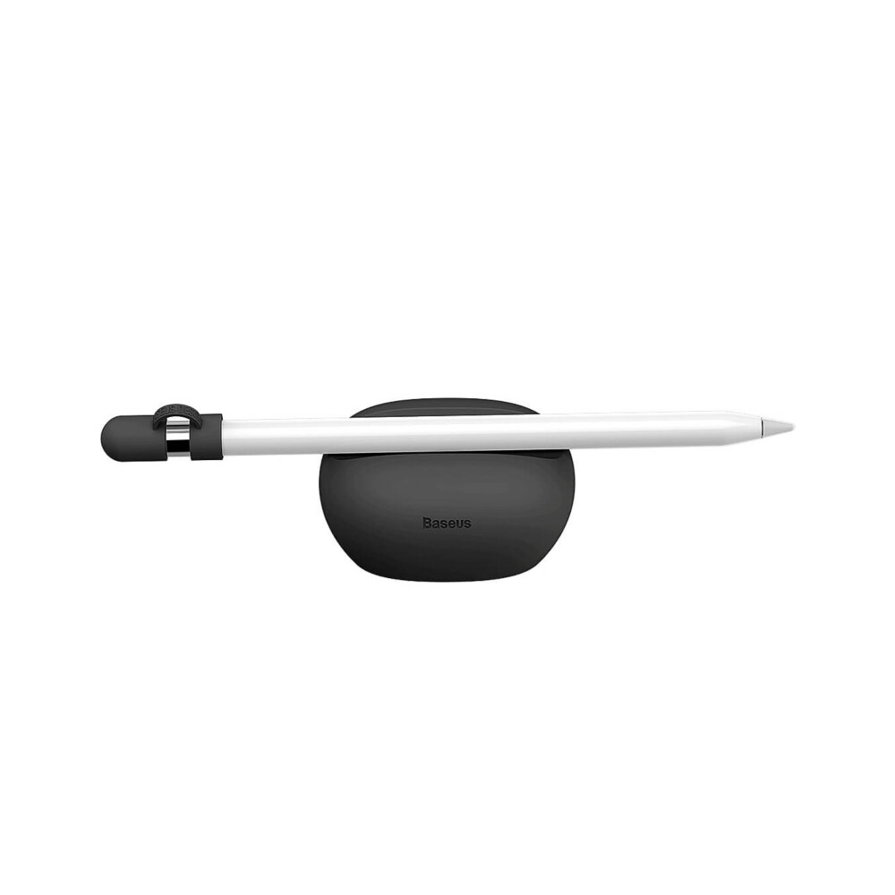 Soporte de silicona para lápiz Apple - Negro