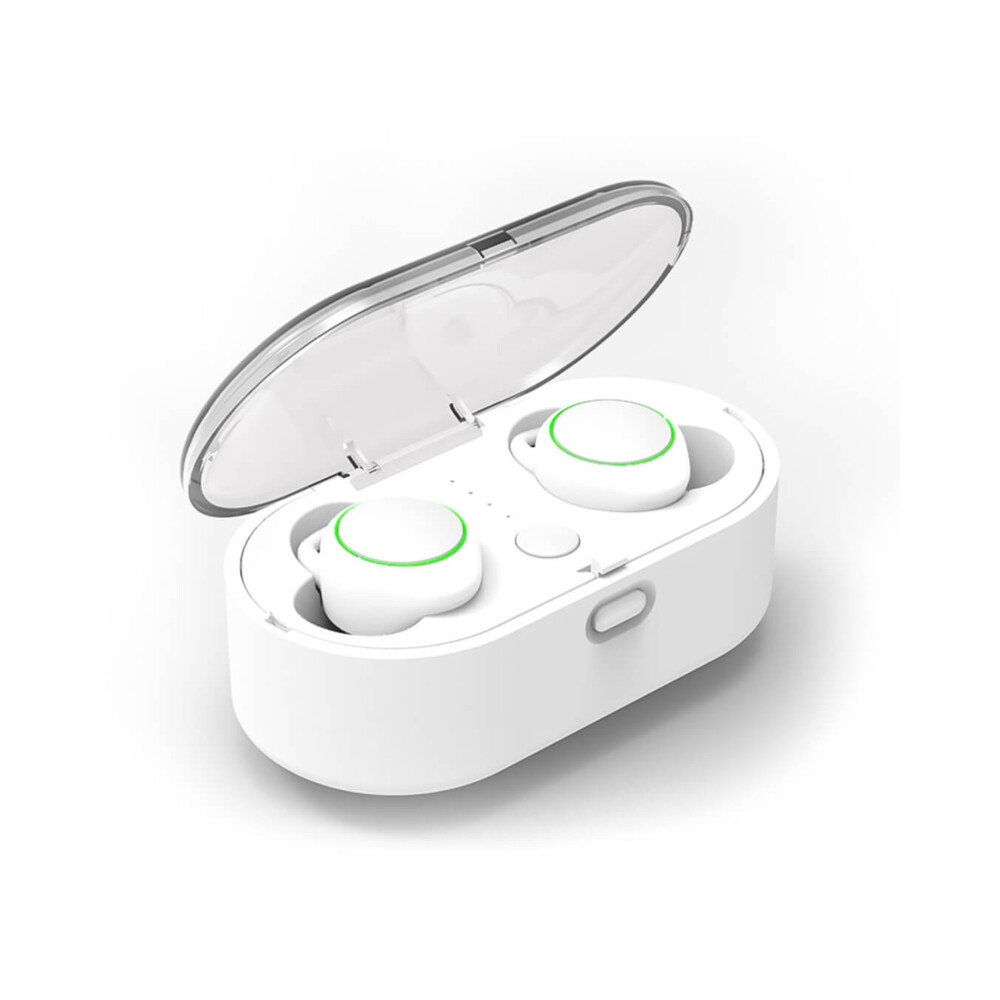 TWS05 TWS Auriculares Inalámbricos Kopfhörer Bluetooth 5.0-Blanco