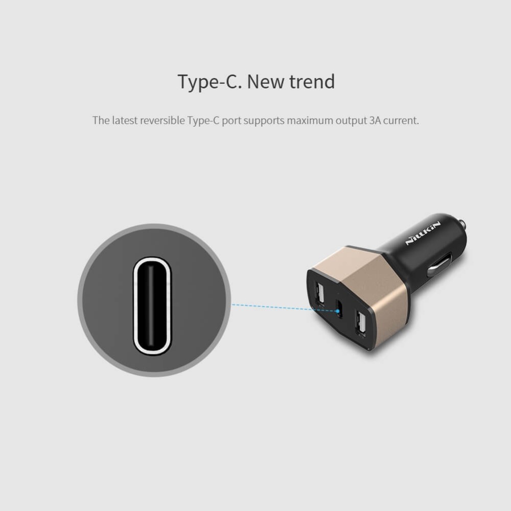 Celerity autolaadija QC 3.0 Max 6.4A 32W (3USB)