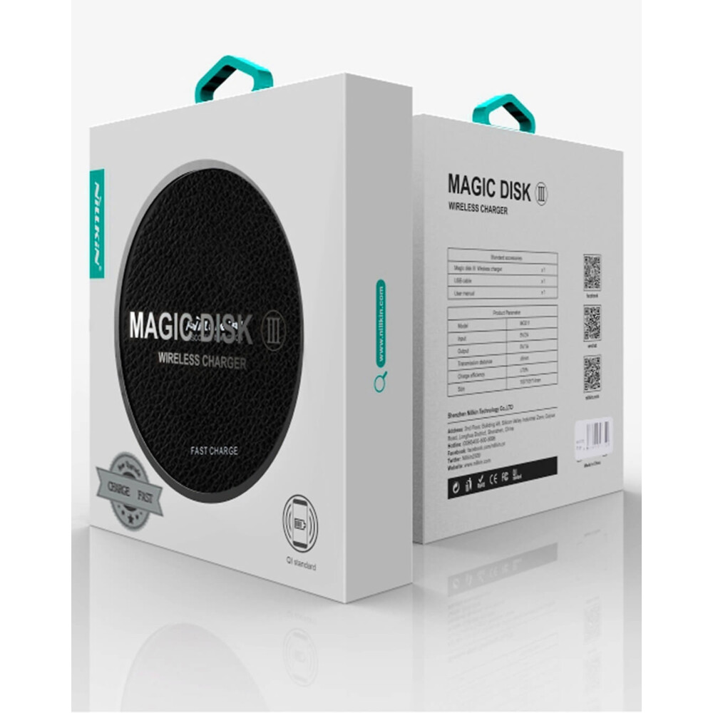 Nillkin Wireless Qi Ladegäret Magic Disk Ⅲ (edición de carga rápida)