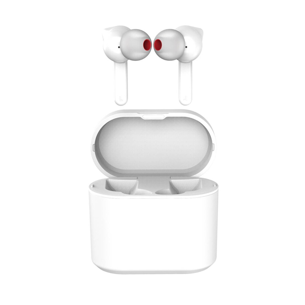 TWS04 TWS Auriculares Inalámbricos Kopfhörer Bluetooth 5.0-Blanco