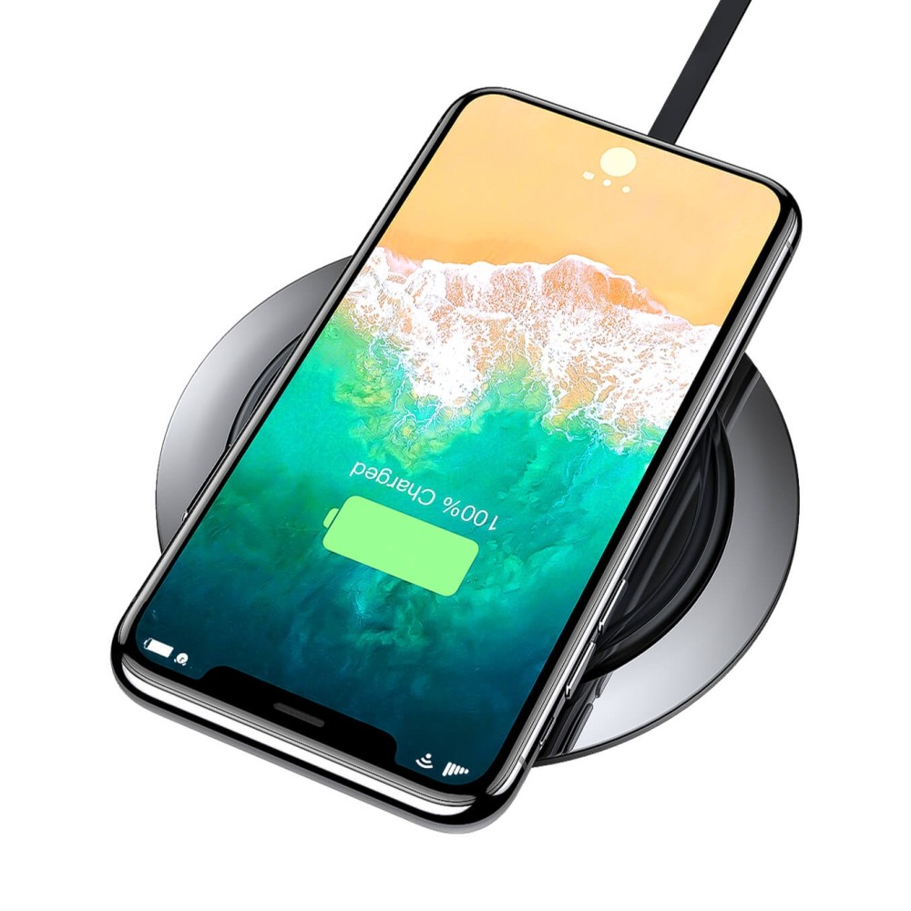 Metall Wireless Qi Ladegerät 10W (Fast Charge Edition)