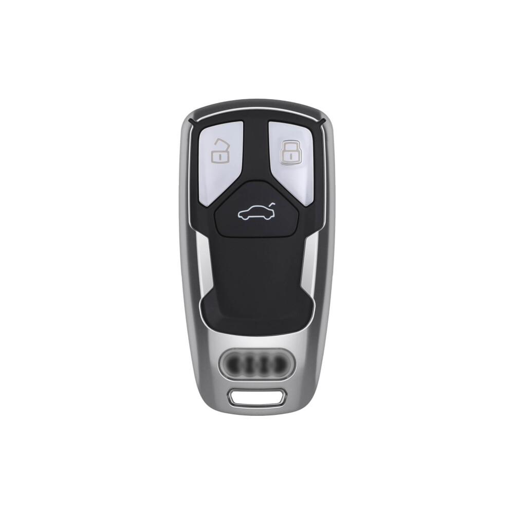 Audi A4L A4 A5 TT RS TT TTS Car Key Case Cover-Gris