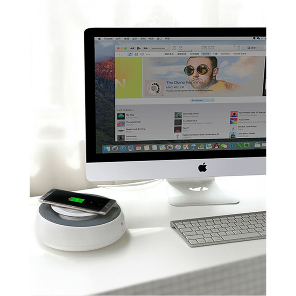 NILLKIN MC2 Bluetooth Lautsprecher mit QI Wireless Ladegerät