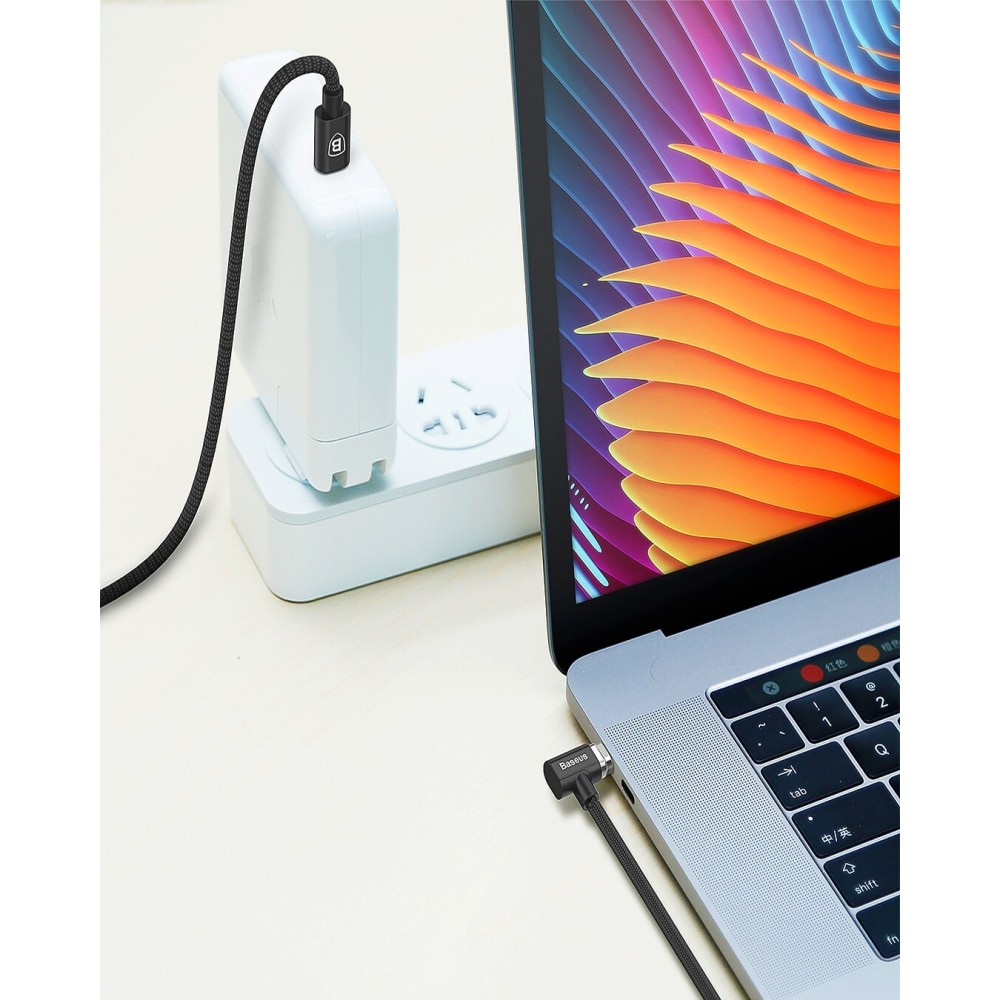 Baseus magnetiga laadimiskaabel Type-C kuni Type-C 1,50m 4,3A andmekaabel