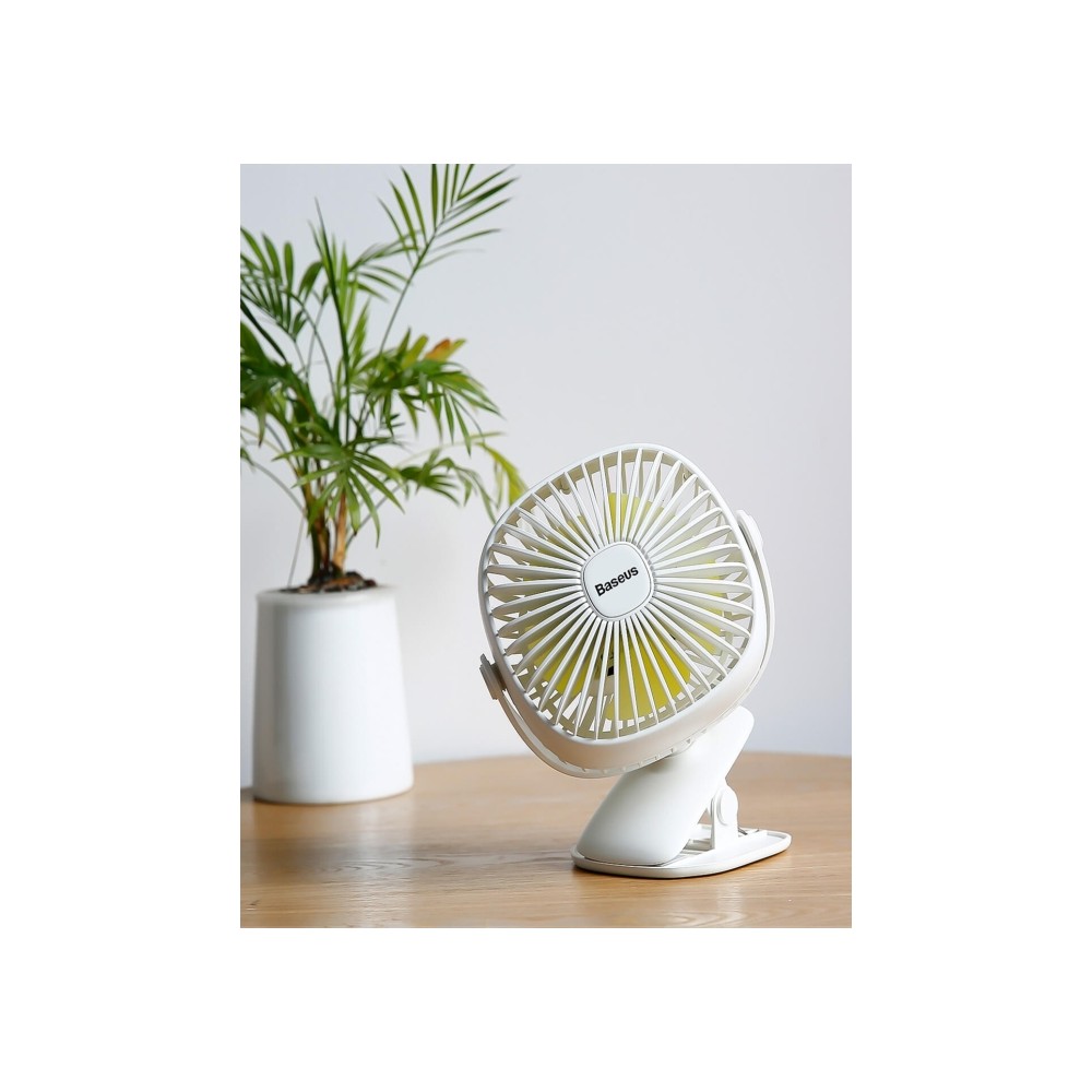 Portable clamping fan Fan lights Rechargeable 2000mAh