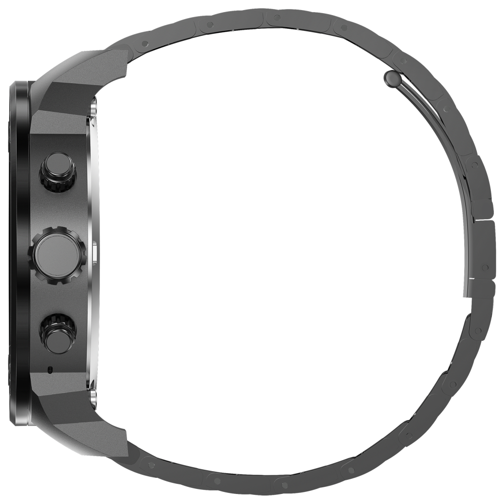 Fashion Hybrid Smart Watch Men Women Activity Tracker VS53-Black