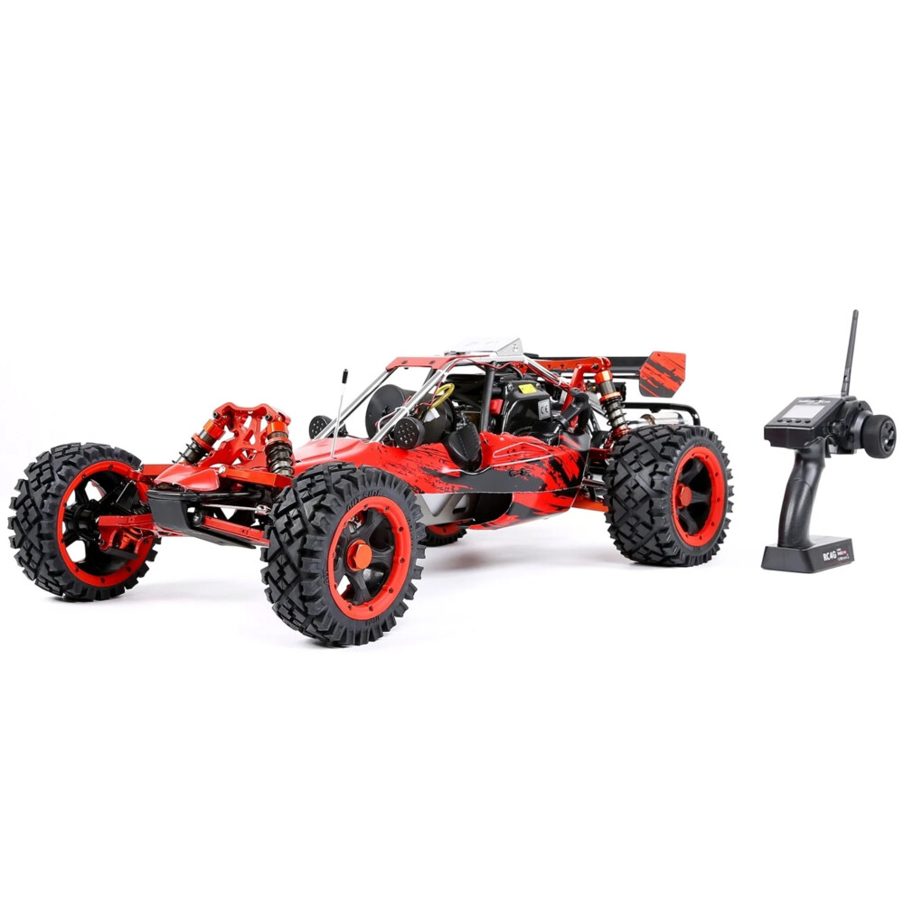 ROFUN Baha 450 RC Buggy RTR 45CC Engine in scale 1:5-Red