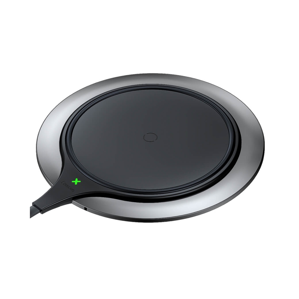 Metal trådløs Qi-oplader 10W (Fast Charge Edition)