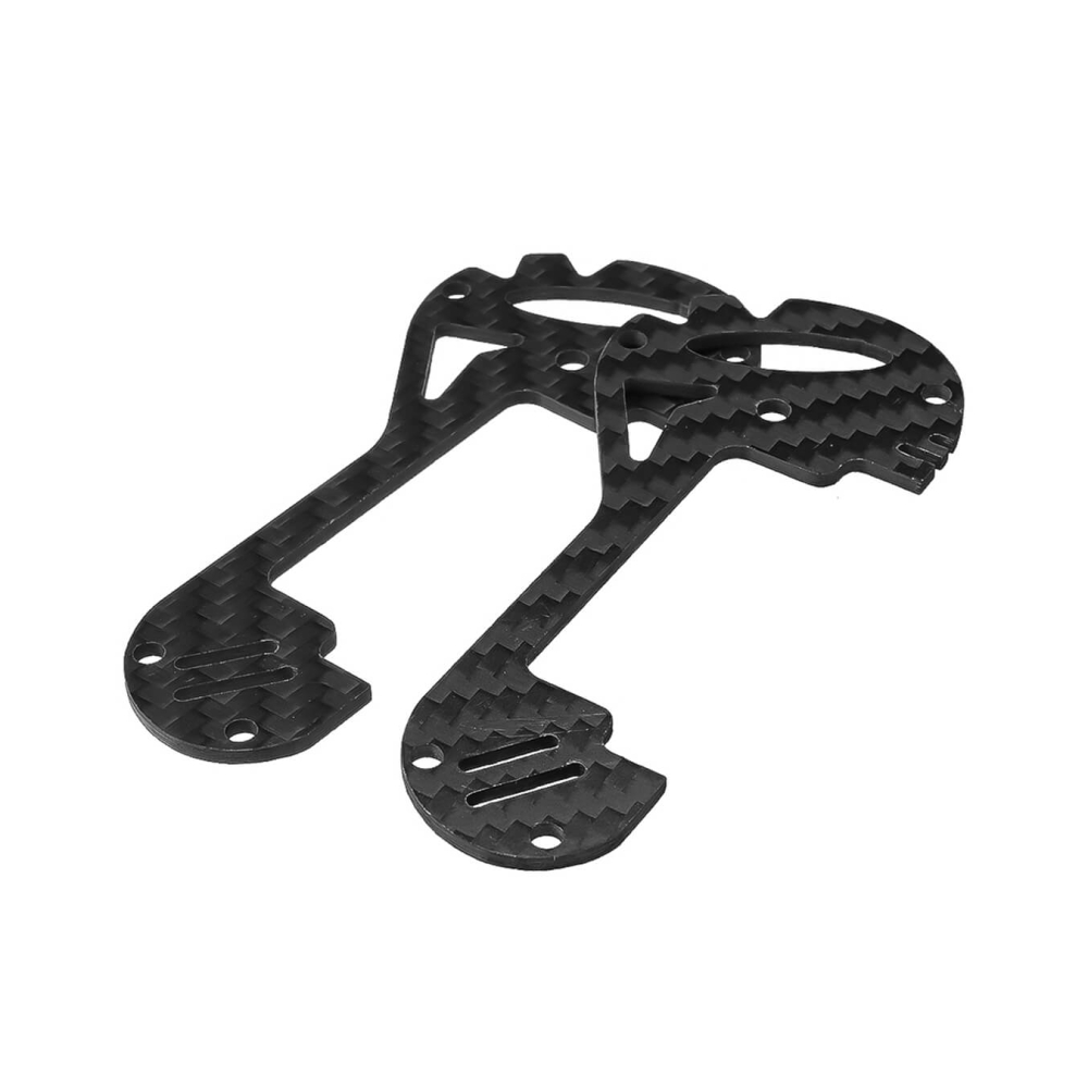 Fibra de carbono de la placa lateral 2m m de los recambios del abejón de Eachine Tyro99 210m m