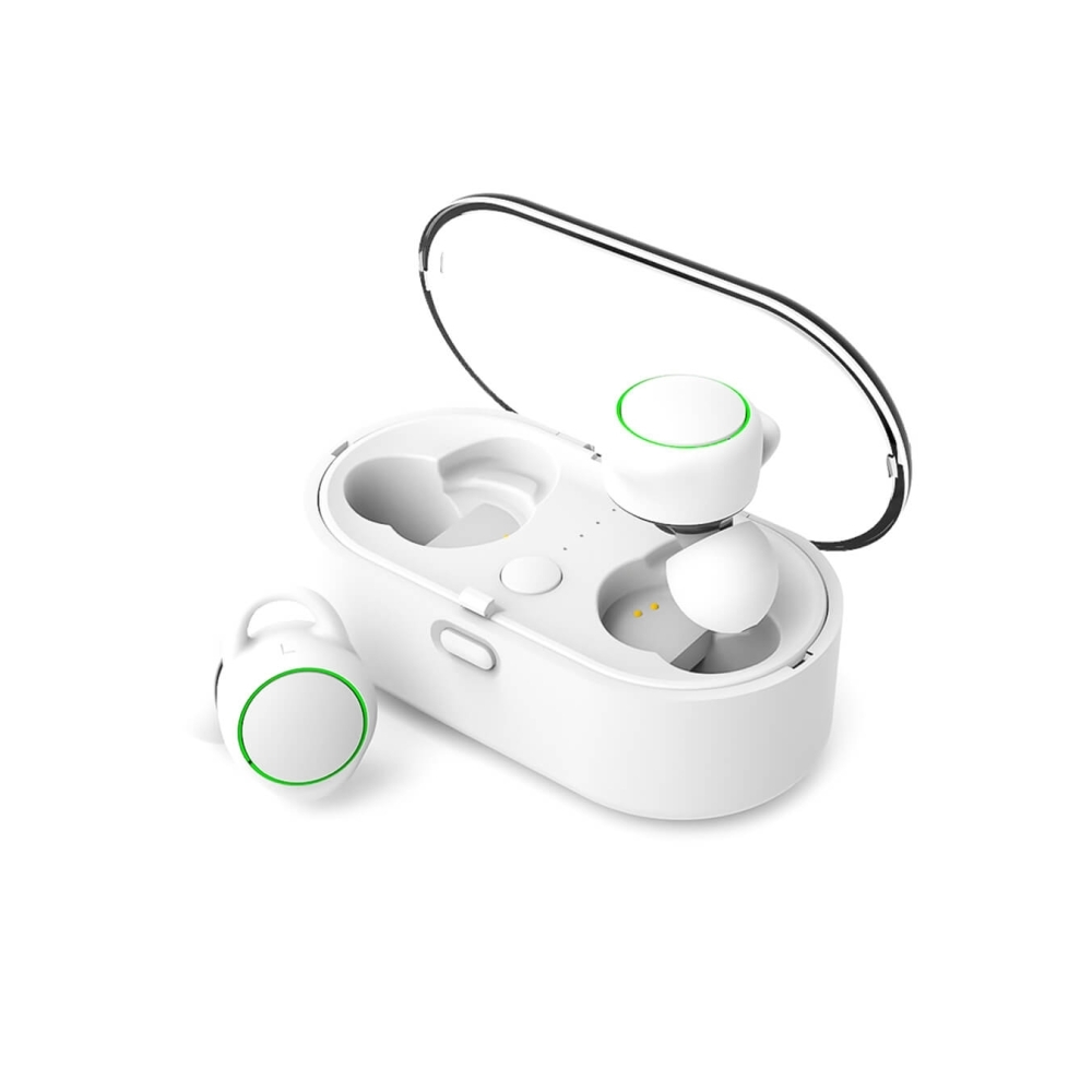 TWS05 TWS Auriculares Inalámbricos Kopfhörer Bluetooth 5.0-Blanco
