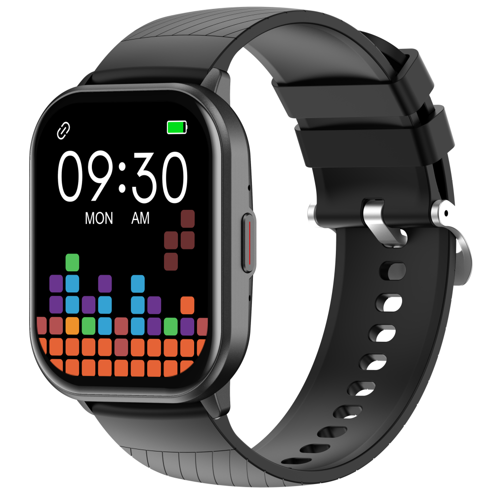Mode Hybride Smartwatch Mannen Vrouwen Activiteit Tracker VS02-Zwart
