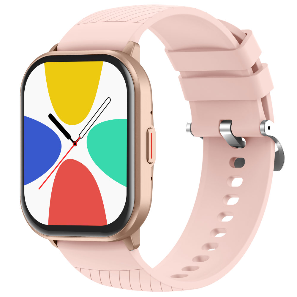 Mode Hybride Smartwatch Mannen Vrouwen Activiteit Tracker VS02-Rosa