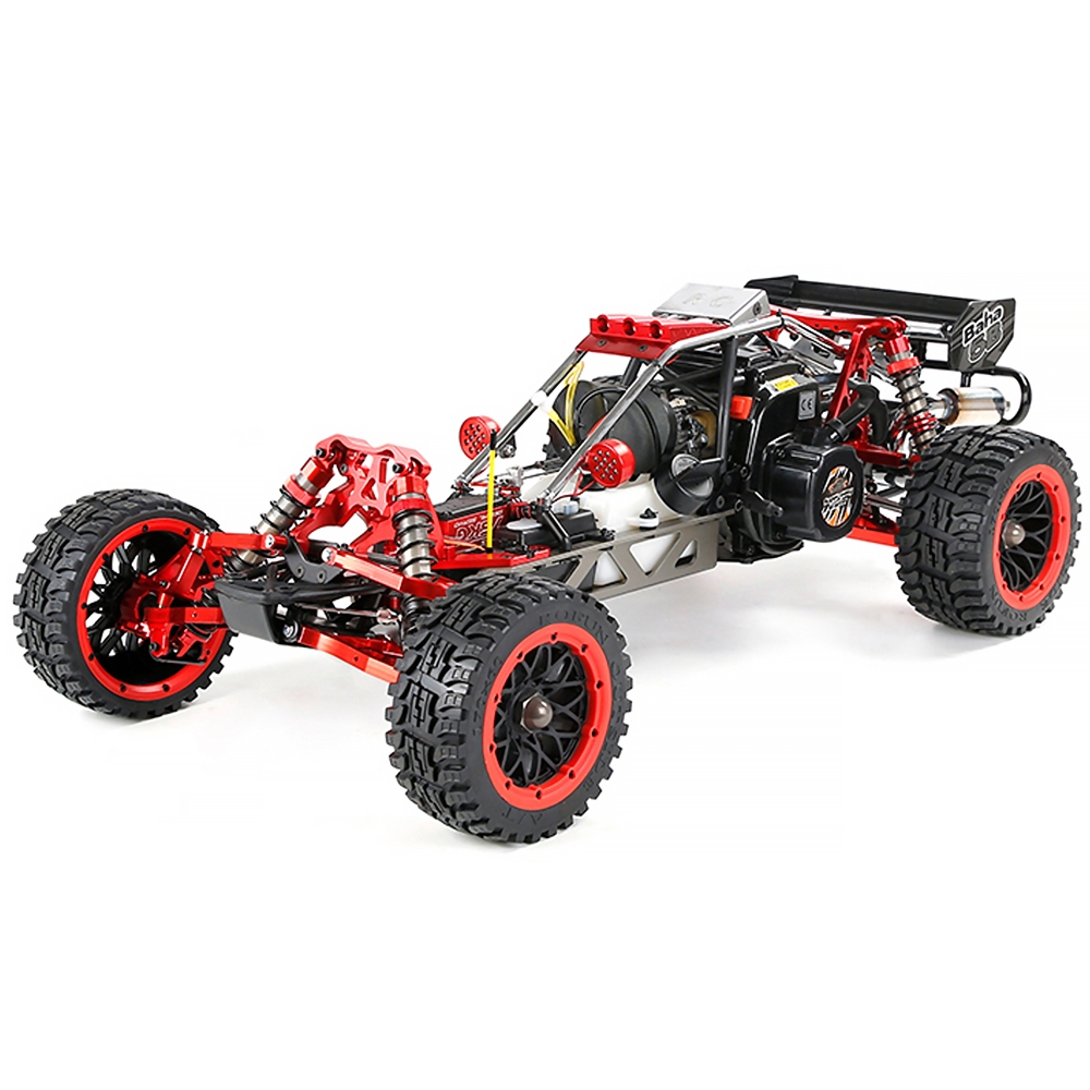 ROFUN Baha 450 RC Buggy RTR 45CC Motor in schaal 1:5-Rood