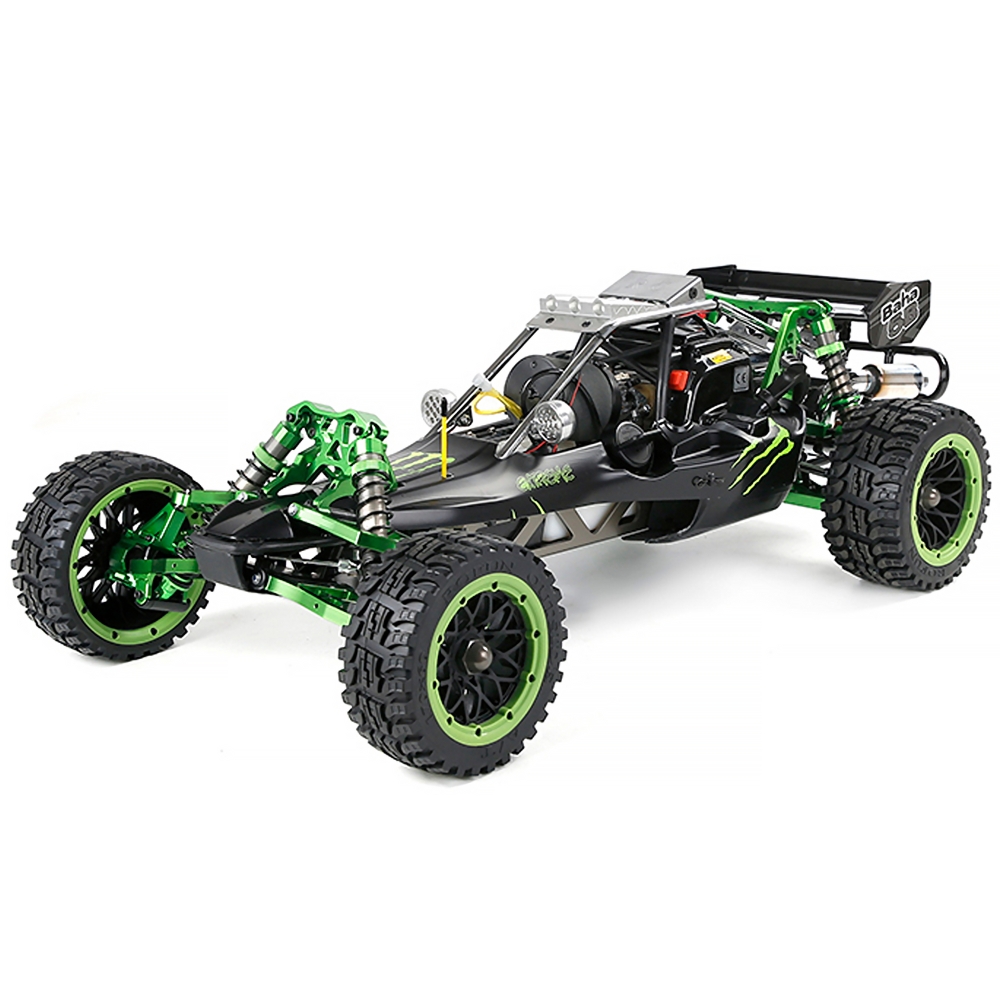 ROFUN Baha 450 RC Buggy RTR 45CC Motor i skala 1:5-Grön