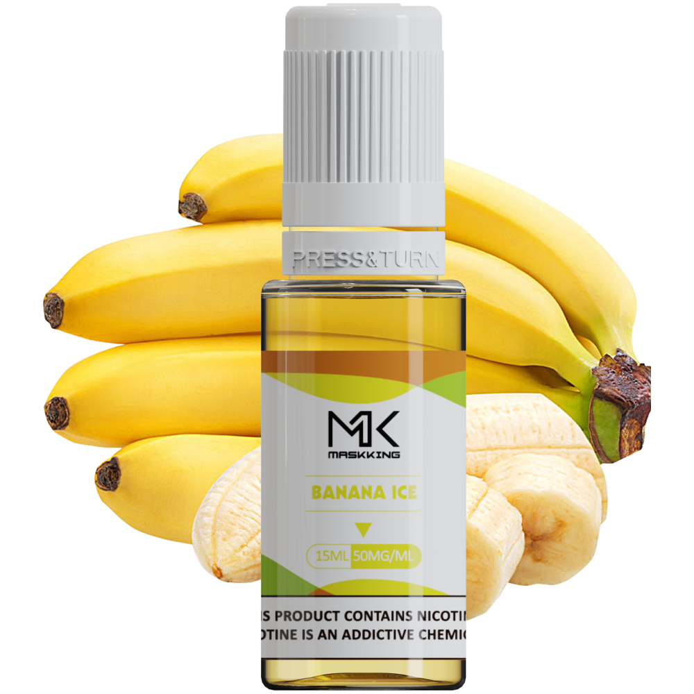 Premium e-liquid μπουκάλια 15ml για ηλεκτρονικά τσιγάρα 2% νικοτίνη-πάγος μπανάνας