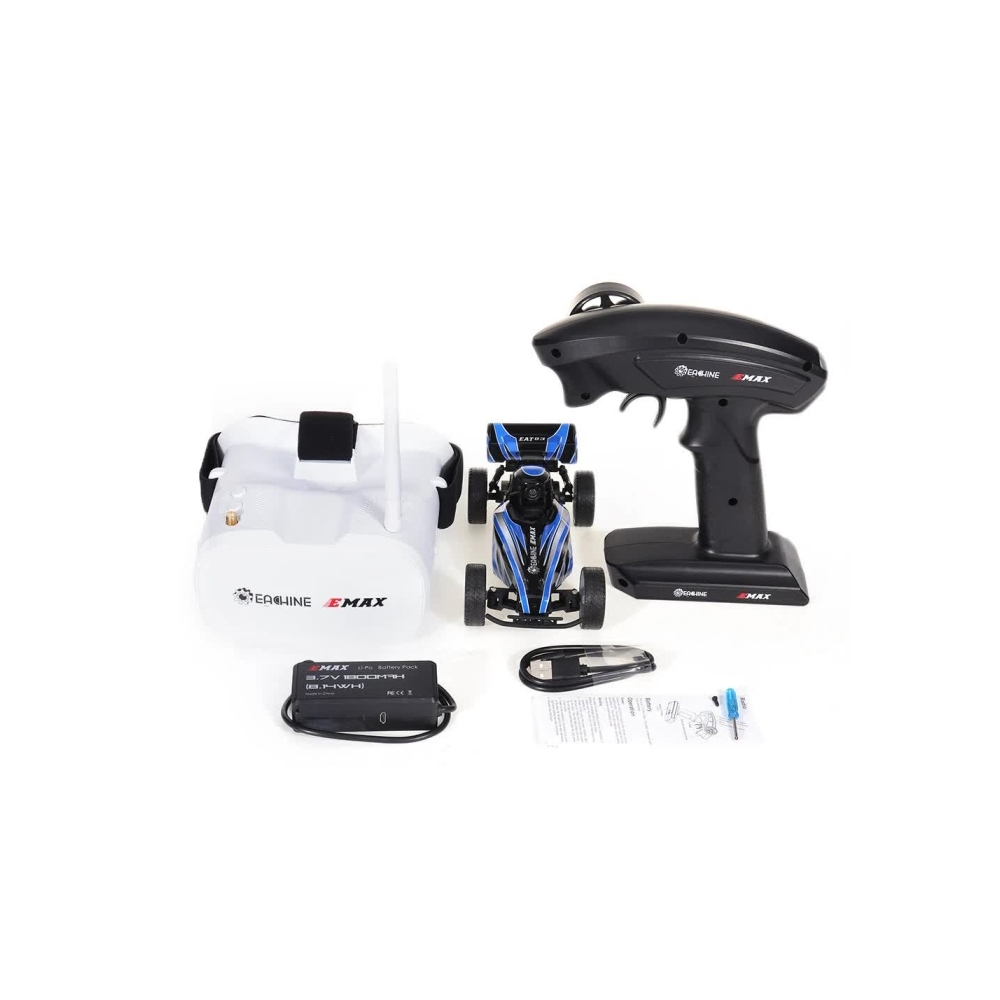 Eachine & EMAX EAT03 FPV RC auto met bril