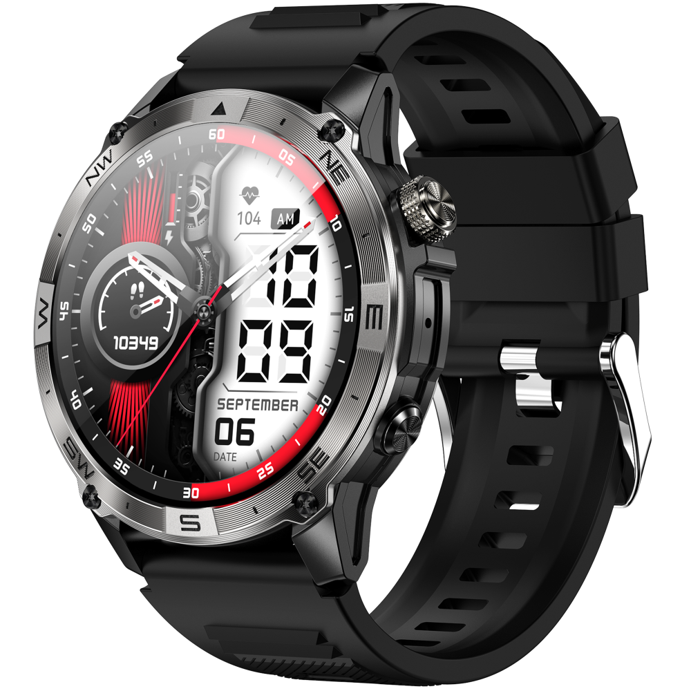 Smartwach GPS Tracking AMOLED Display VG40-Black