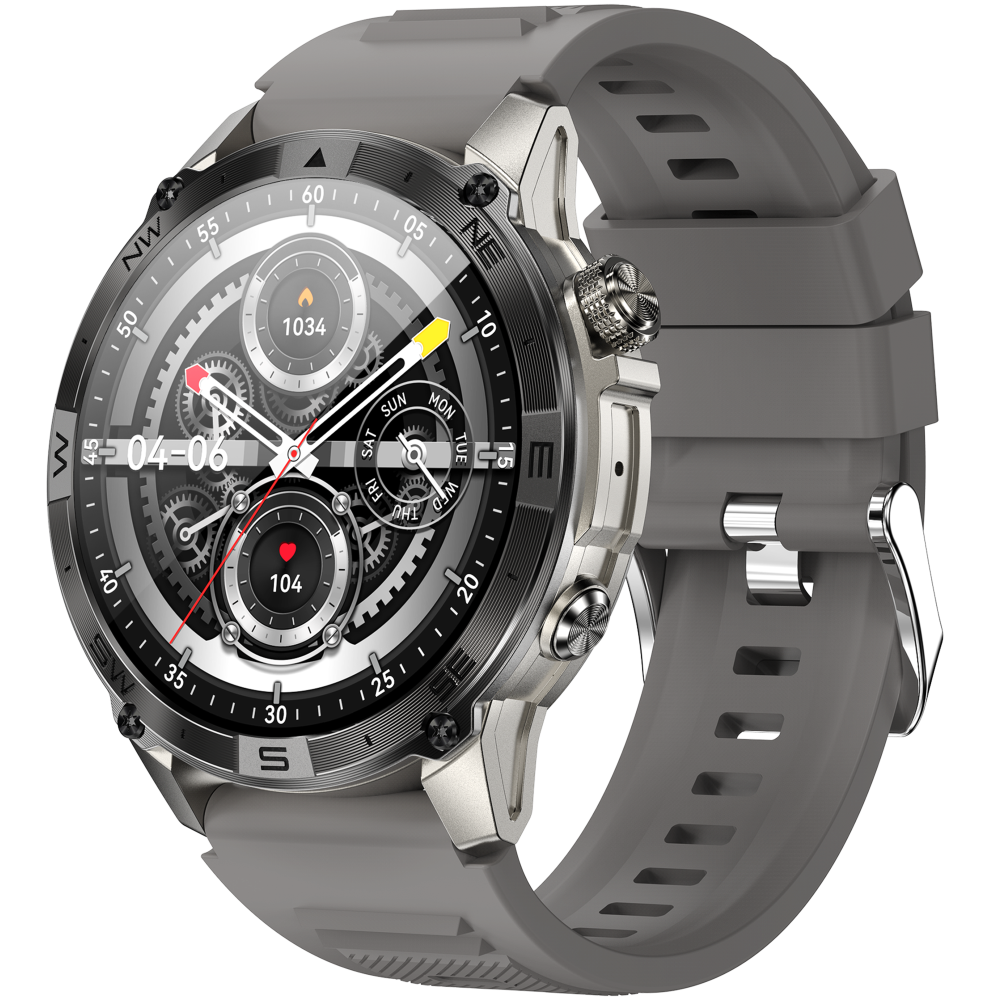 Smartwach GPS Tracking AMOLED Display VG40-Silver