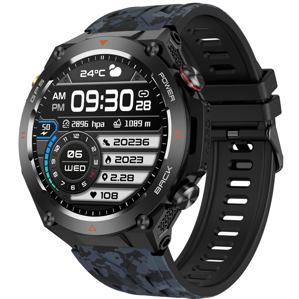 Smartwach GPS Tracking Smart Watch VG41-Blue