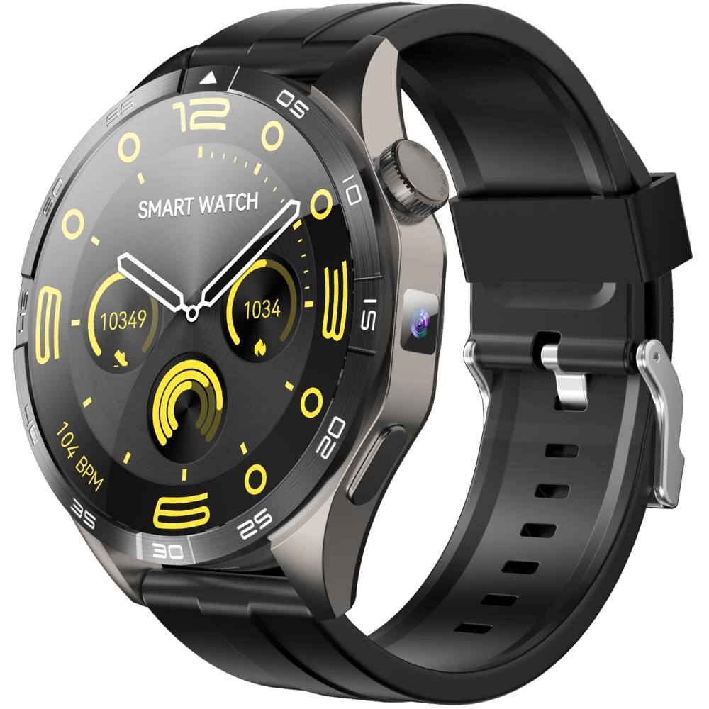 Smartwach 4G/5G Sim Card LTE Activity Tracker VG52 PRO-Black