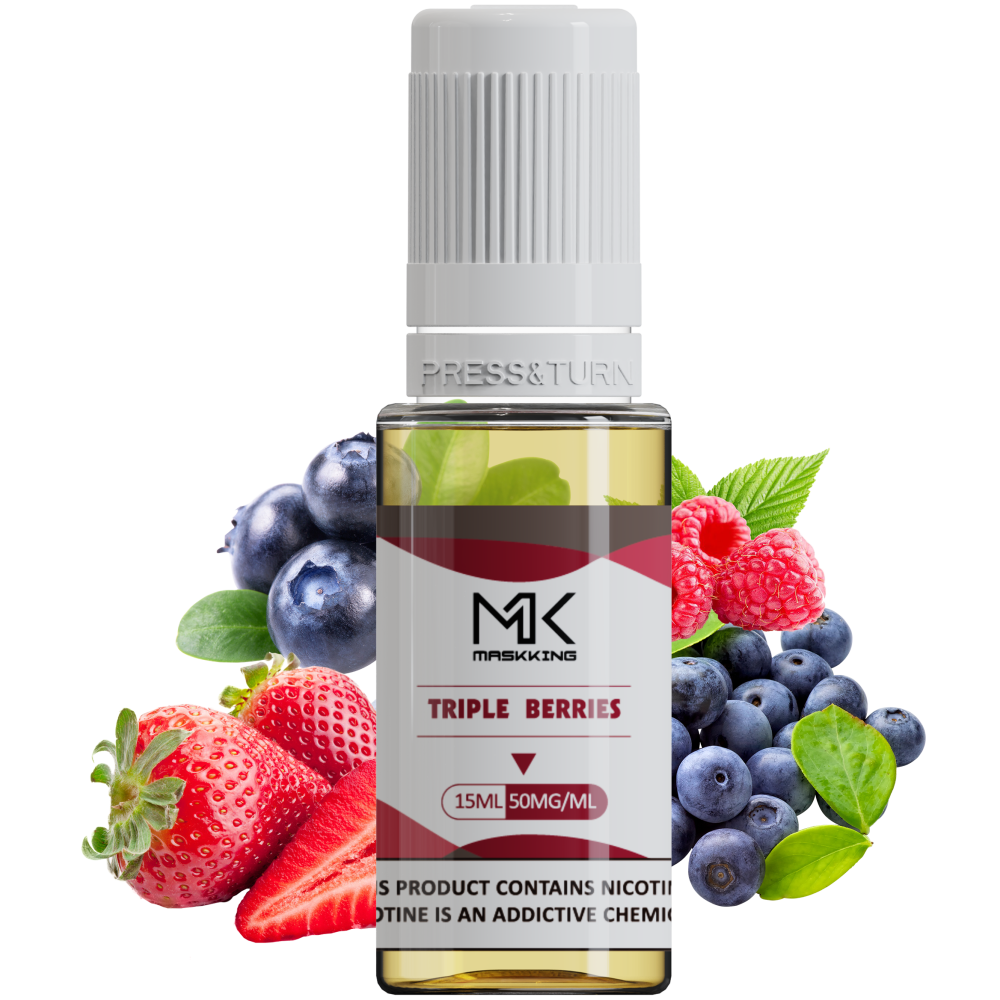 Prémiové e-liquid 15ml lahvičky pro e-cigaretu 2% nikotin-zralé bobule