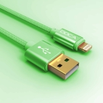 Apple iPhone Doca Kabel Lightning 1m 2,4A-Zelený