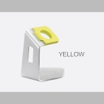 Apple Watch C Stand Qi Charger Docking Station Aluminium-Yellow