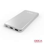 DOCA D607 10.000mAh Powerbank Ultradünn