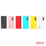 DOCA D566B 13 000 mAh powerbank med LCD-display